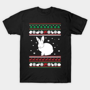 Bunny Ugly Christmas Model T-Shirt